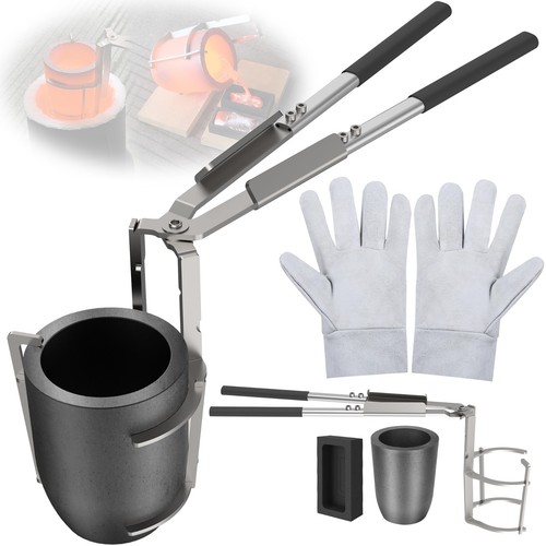 10kg crucible tongs set for - tongs,