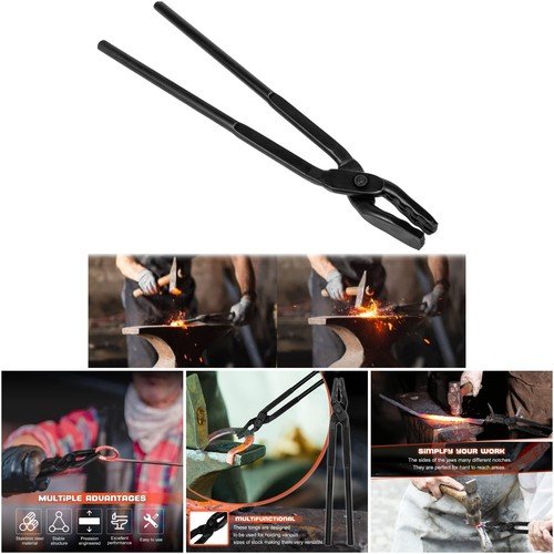 Heavy duty blacksmith tongs - heavy-duty,